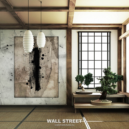 Фотообои в интерьере артикул Wabi Sabi 9, WABI SABI, Wall street Фотообои в интерьере артикул Wabi Sabi 9, WABI SABI, Wall street