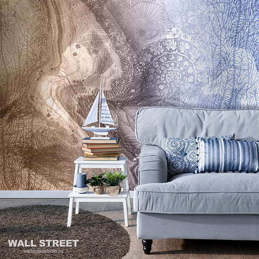 Фотообои в интерьере артикул Waves 12, WAVES, Wall street Фотообои в интерьере артикул Waves 12, WAVES, Wall street