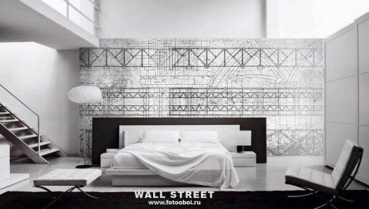 Фотообои в интерьере артикул Induction 26, ИНДУКЦИЯ / INDUCTION, Wall street Фотообои в интерьере артикул Induction 26, ИНДУКЦИЯ / INDUCTION, Wall street